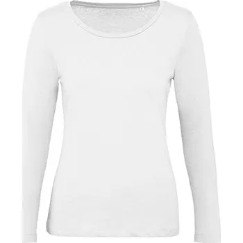 Pánské tričko B&C Inspire Long Sleeve T /Women Barva: white, Velikost: XL G_BCTW071