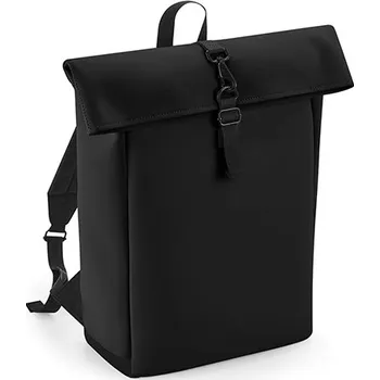 Módní doplněk BagBase Matný PU Roll- batoh Barva: black, Velikost: 28 x 43 x 13 cm G_BG335
