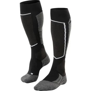 Pánské termo ponožky Falke SK2 Wool Men Skiing Knee-high Socks - black-mix 46-48