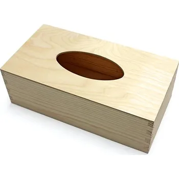 Dárková krabička Dřevěná krabička na ubrousky