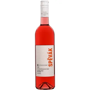 Svatomartinské Svatovavřinecké rosé 2025, moravské zemské víno, Rodinné vinařství Spěvák, suché