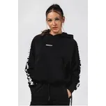 NEBBIA Mikina s kapucí OFF-DUTY 489 black XS; Černá mikina