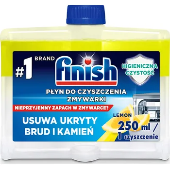Mycí prostředek Finish Čistič myčky nádobí Lemon 250 ml