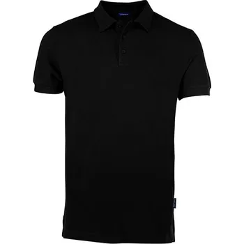 Pánské tričko HRM Pánské luxusní polo Barva: black, Velikost: XXL G_HRM501