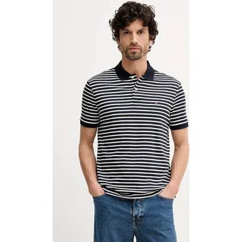 Pánské tričko Bavlněné polo tričko Tommy Hilfiger MW0MW39994 námořnická modř 59A, vel. L