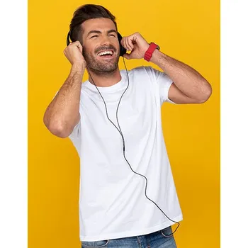 Pánské tričko JHK Obyčejné tričko - vhodné pro potisk Barva: Fialová, Velikost: XL G_JHK150