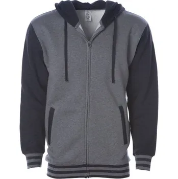 Independent Unisex kapuce na zip těžké váhy Barva: Gunmetal Heather, Velikost: L G_NP351