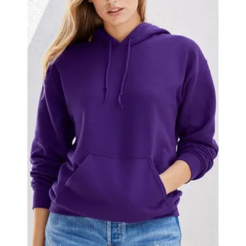 Pánská mikina Gildan Mikina pro dospělé s kapucí Heavy Blend™ Barva: Červená, Velikost: XXL G_G18500