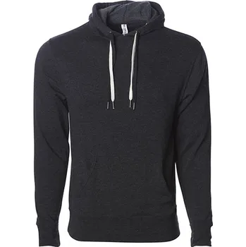 Pánská mikina Independent Unisex francouzský froté svetr s kapucí střední váhy Barva: Charcoal Heather, Velikost: XXL G_NP304