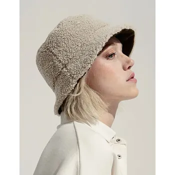 Klobouk SOL´S Oboustranný klobouk Sherpa And Velvet Bucket Hat Barva: Šedá, Velikost: M/L G_L03998