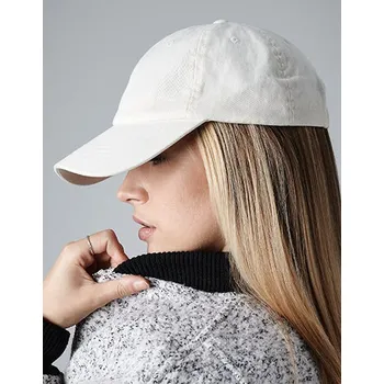 Kšiltovka Beechfield Nízkoprofilová 6 panelová kšiltovka Barva: Béžová, Velikost: One Size G_CB653