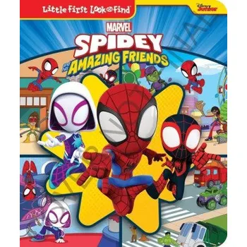 První čtění Disney Junior Marvel Spidey and His Amazing Friends: Little First Look and Find (Shane Clester,Jason Fruchter)(Leporelo)