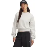 Dámská zateplená mikina UNDER ARMOUR-UA Icon Vida Flc Crew Bílá XS