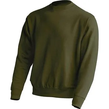 Oblečení a móda JHK Mikina Crew Neck Barva: Khaki, Velikost: M G_JHK320