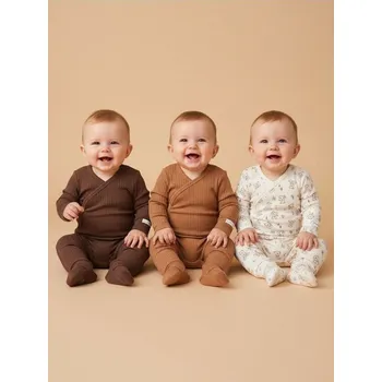 Pánské kalhoty Sinsay - Sada 3&nbsp;legín - krémová - 827FW-01X - 827FW-01X-62