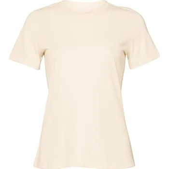 Dámské tričko Bella Dámské uvolněné tričko CVC s krátkým rukávem Barva: Heather Natural, Velikost: L G_BL6400CVC