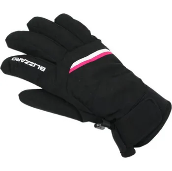 Rukavice Dámské rukavice Blizzard Viva Plose ski gloves 21/22 - black/white/pink / 6