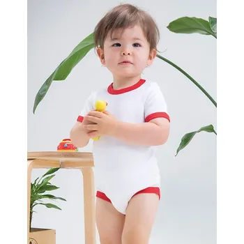 Babybugz Body Baby Ringer Barva: Bílá, Velikost: 12-18 months G_BZ19