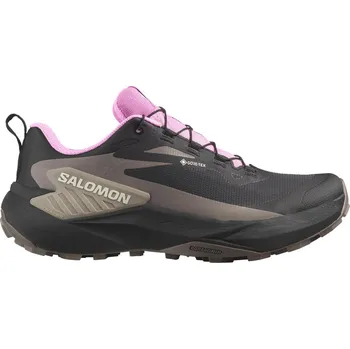 Dámská treková obuv Dámské boty Salomon GENESIS GTX W 25/26 - cyclamen/black/etherea / 38 2/3 EU