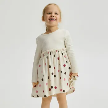 Dívčí šaty Reserved - Žerzejové šaty - tělová - 515FW-02X - 515FW-02X-92