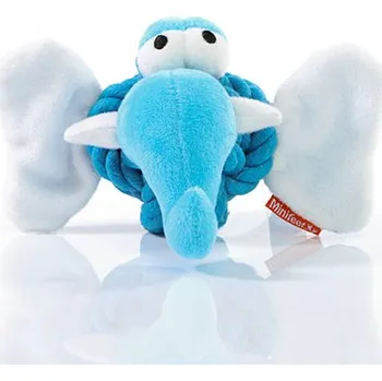 Hračka pro psa mbw Plyšová hračka MiniFeet® Dog Toy Uzel zvířecí slon Barva: Blue, Velikost: One Size G_MBW170022
