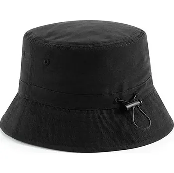 Módní doplněk Beechfield Klobouk z recyklovaného polyesteru Barva: black, Velikost: S/M G_CB84R