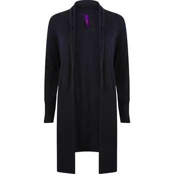 Dámský svetr Henbury Dámský dlouhý kardigan/svetr Barva: navy, Velikost: 3XL G_W719