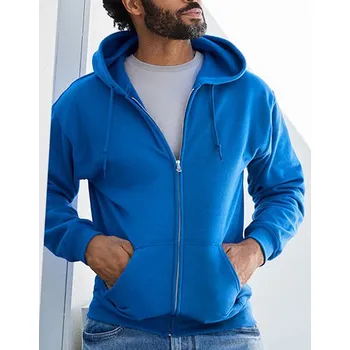 Pánská mikina Gildan Dospělá mikina Heavy Blend™ s kapucí na zip Barva: Fialová, Velikost: L G_G18600