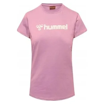 Dámské tričko TRIČKO TRIČKO DÁMSKÉ tričko s krátkým rukávem BAVLNA HUMMEL *S