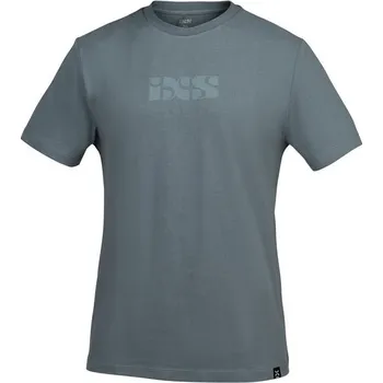 Pánské tričko iXS Tričko iXS BRAND 1.1 473-510-6052 modrošedý 2XL