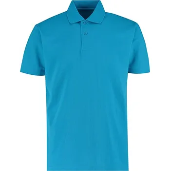 Pánské tričko Kustom Kit Pracovní pólo Regular Fit Barva: Turquoise, Velikost: 5XL G_K422