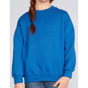 Pánské oblečení Gildan Mikina Heavy Blend™ Youth mikina bez kapuce Barva: Bílá, Velikost: XL (176) G_G18000K