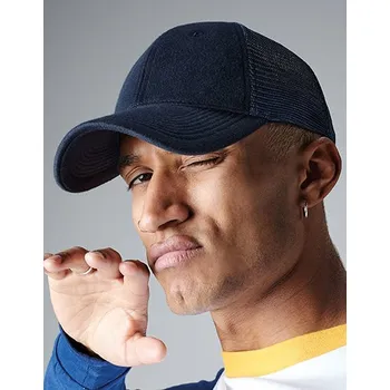 Módní doplněk Beechfield Kšiltovka Jersey Athleisure Trucker Barva: Černá, Velikost: One Size G_CB678