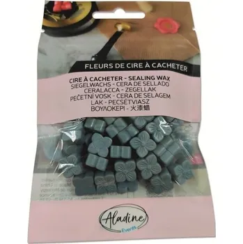 Pečeť Aladine 72654 Granulovaný vosk na pečetění Light Grey