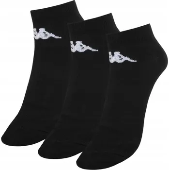 Pánské ponožky Ponožky Kappa černé, velikost 35-38