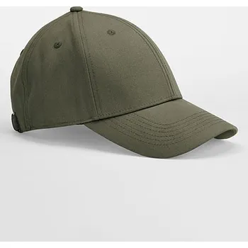 Módní doplněk Beechfield EarthAware® Organic Cotton Canvas 6 Panel čepice Barva: Olive Green, Velikost: One Size G_CB801