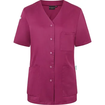 Gastro oděv Karlowsky Dámská tunika s krátkým rukávem Essential Barva: Fuchsia (ca. Pantone 689C), Velikost: 52 G_KY131