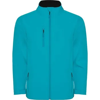 Roly Pánská softshellová bunda Nebraska Barva: Aquamarine 236, Velikost: S G_RY6436