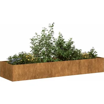 Truhlík Truhlík rezavá 280x80x40 cm povětrnostně odolná ocel