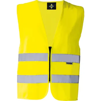 Korntex Hi-Vis bezpečnostní vesta a Cologne s předním zipem Barva: Signal Yellow, Velikost: XXL G_KX217
