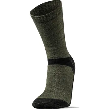 Pánská móda Ponožky Hannah WALK II 25/26 - green/anthracite / L