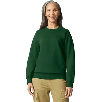 Dámská mikina Gildan Softstyle® středně těžká fleecová mikina pro dospělé s výstřihem Barva: forest green, Velikost: 4XL G_GSF000