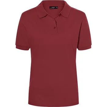 Pánské tričko James&Nicholson Dámské klasické polo Barva: Wine, Velikost: S G_JN071