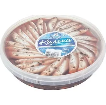 Kilka v kořeněném nálevu 780g nevykuchaná