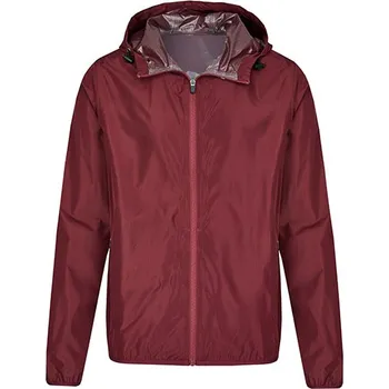 miners mate Unisex větrovka s kapucí Barva: burgundy, Velikost: XS G_MY1010