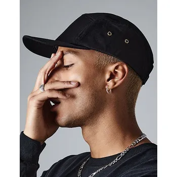 Kšiltovka Beechfield Kšiltovka Canvas 5 Panel Camper čepice Barva: Zelená, Velikost: One Size G_CB654