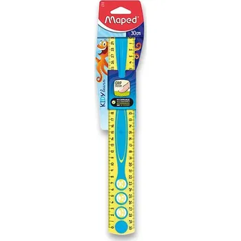 pravítka Pravítko Maped Kidy Learn - 30 cm, mix barev