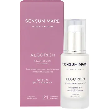 Pleťové sérum Sensum Mare Algorich pokročilé revitalizační a protivráskové sérum pro suchou a velmi suchou pleť, 30 ml