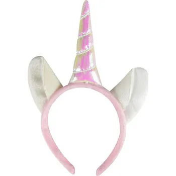 Párty čelenka Jednorožec hologram