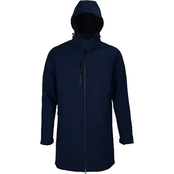 Pánská casual bunda NEOBLU Pánský dlouhý softshellový kabát Achille Barva: Night, Velikost: S G_NB3793